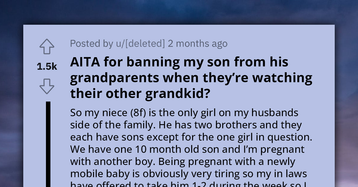 Mother Refuses To Take Son To In-Laws' When Their Other Grandchild Is Present Because She Is Violent, Faces Criticism For Separating Family