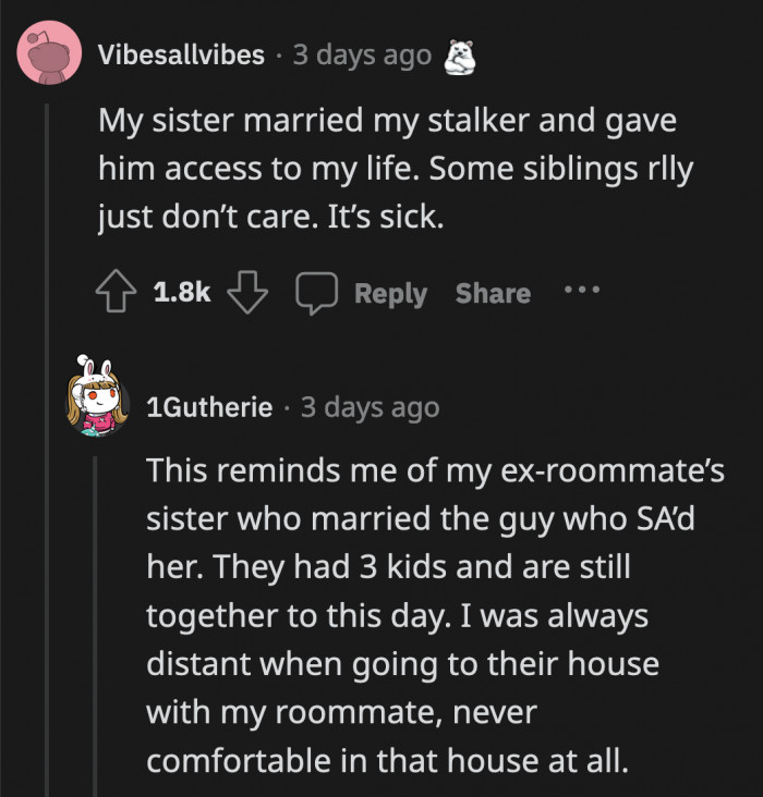 We are sad to report that siblings associating with their own sibling's bully is not an isolated incident