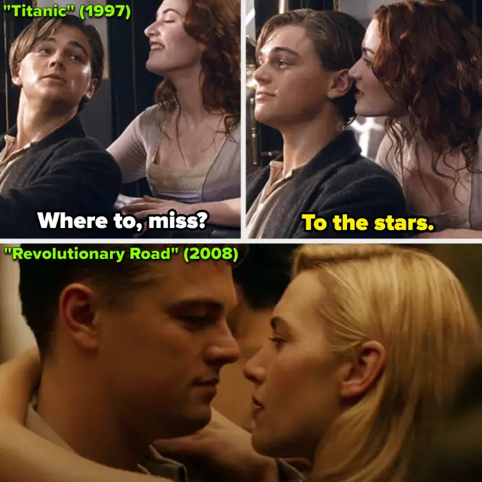 1. Kate Winslet & Leonardo DiCaprio