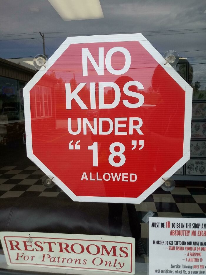 "No One Under "18"