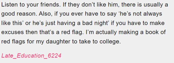 16. Take Heed of Your Friends' Advice