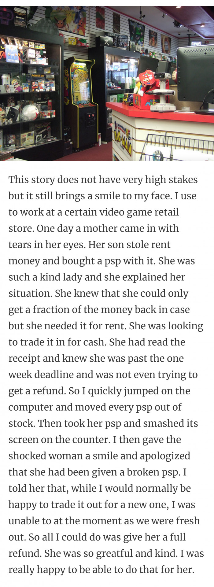 5. A brilliant example of humanity.