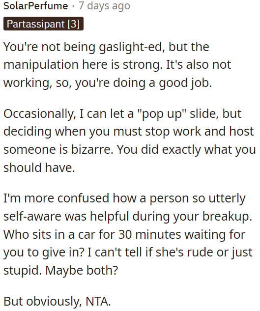 OP did the right thing.