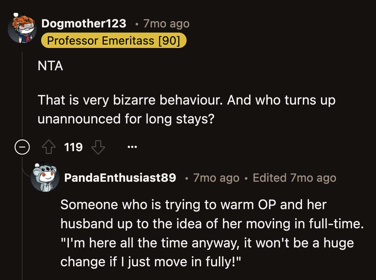 I guess this is how people behave when they've never heard 