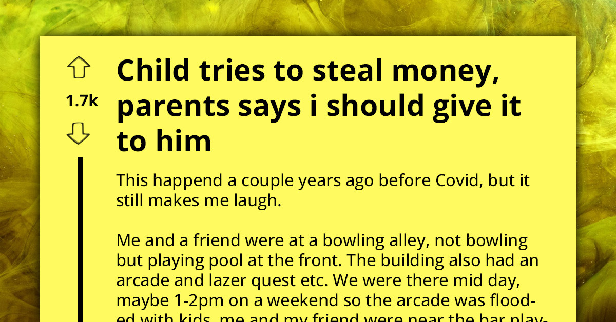 Entitled Mother Yells At Teen Who Stopped Her Child From Stealing His Money