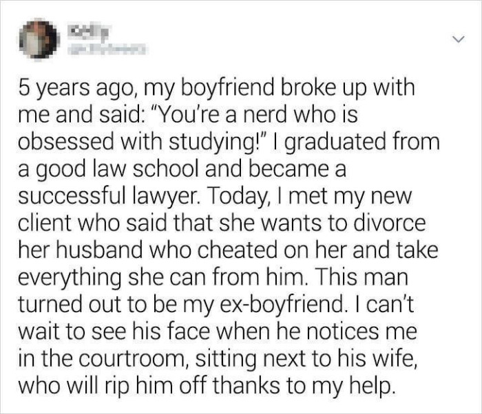 9. Who's the nerd now?