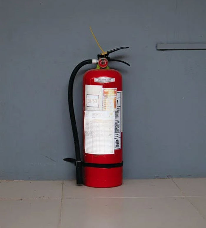 22. Fire extinguishers