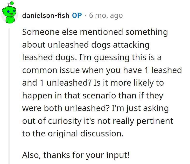 Leashes and unleashed drama—like a canine soap opera plot twist! Leashed vs. unleashed: the epic saga of park politics.