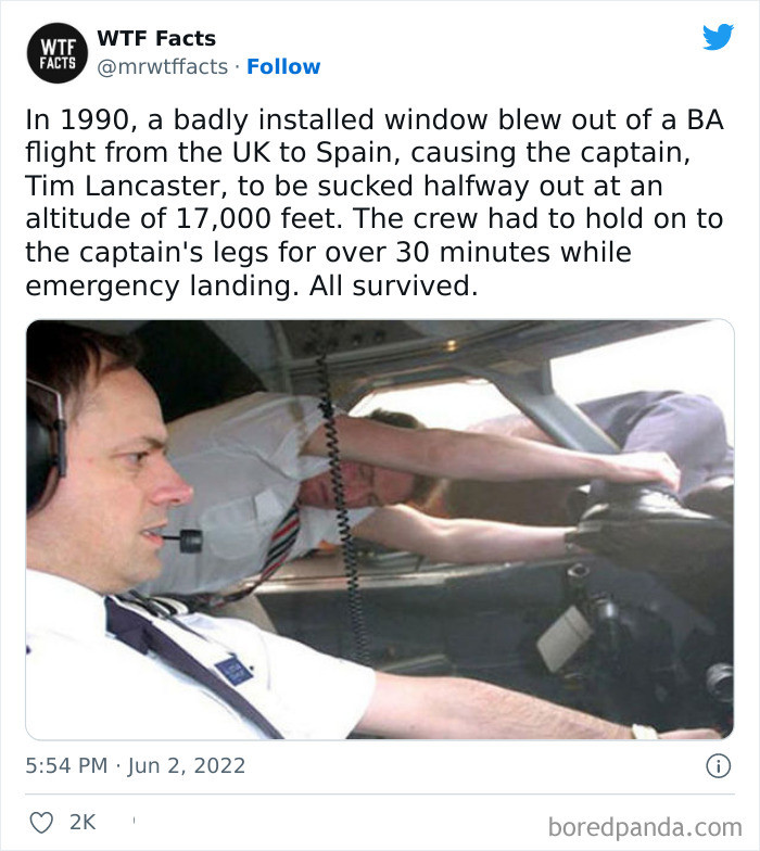 23. A badly installed window blew out