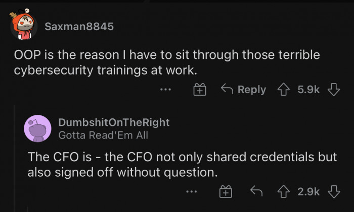 You always wonder how anyone could fall for this, and someone eventually does.