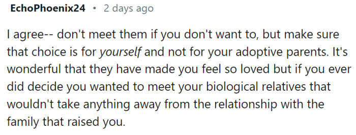 OP should just make sure that the choice is his