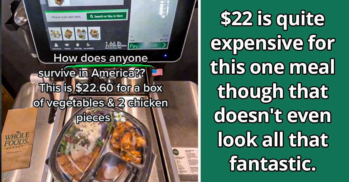 Person Goes Off About Expensive Whole Foods Salad That Didn't Even Consist Of A Lot Of Food