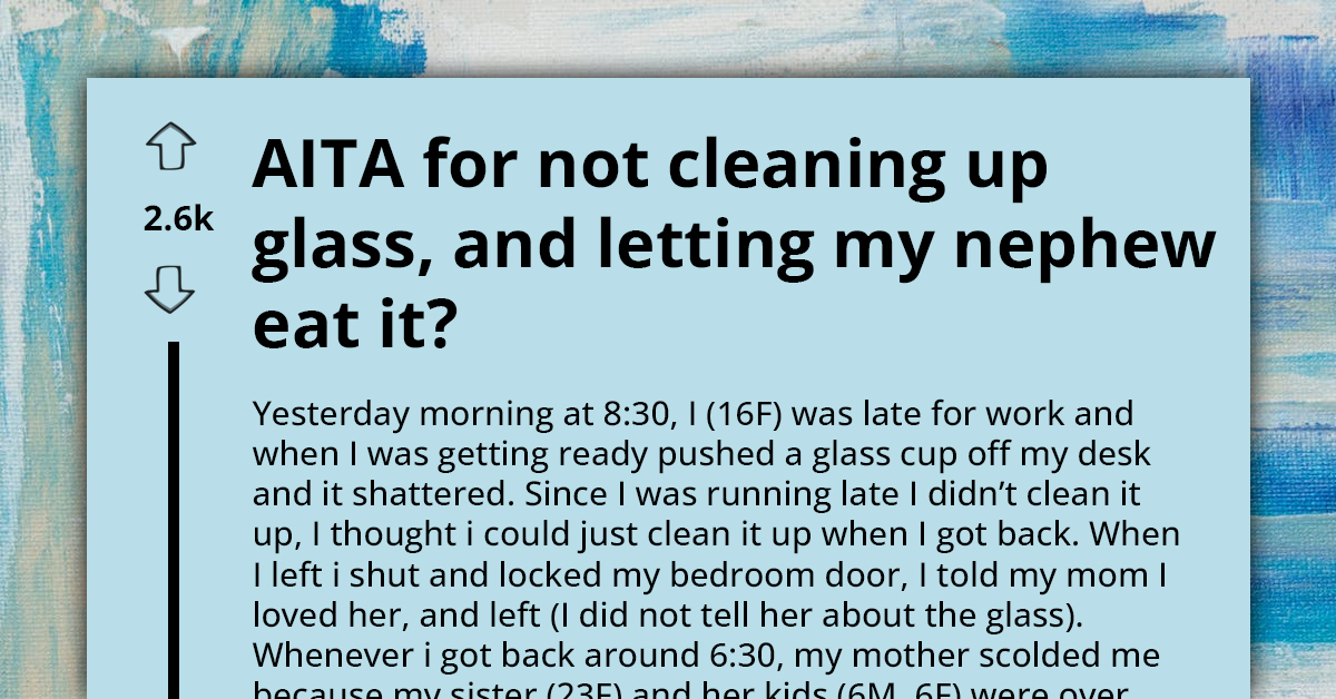 Family Outrage At Teen After Nephew Eats Broken Glass In His Room And Gets Hurt