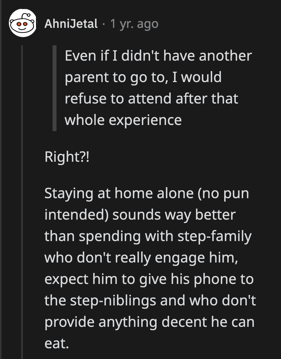 It's not surprising why Mason jumped at the chance to spend Christmas in a cottage in his favorite town with a parent who cared about his wants and needs.