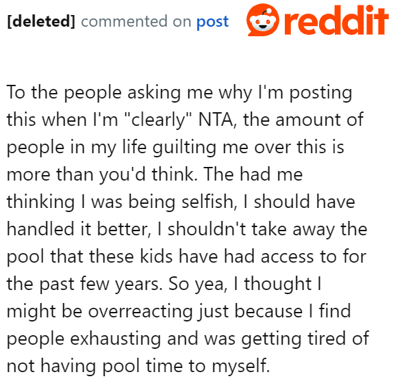It's clear that the OP isn't the a-hole, but the neighbors told her that she is after she decided to put up a fence.