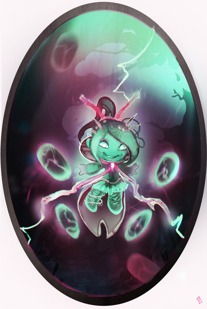 8. Vanellope: Element of Thunder/Electricity