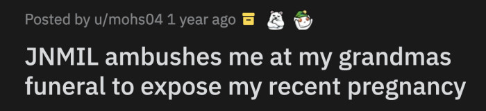 Her MIL doesn't care about other people's boundaries, as we already figured out