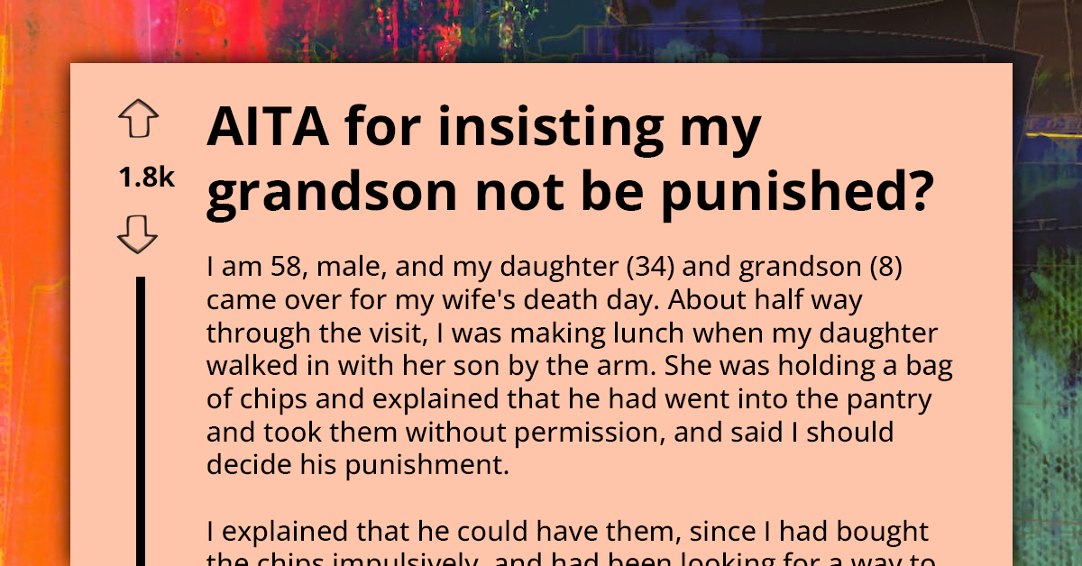 Grandfather Torn Between Daughter's Strictness And His Belief In Leniency, She Doesn't Give Kid Same Freedom She Had