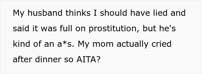 The infamous AITA question