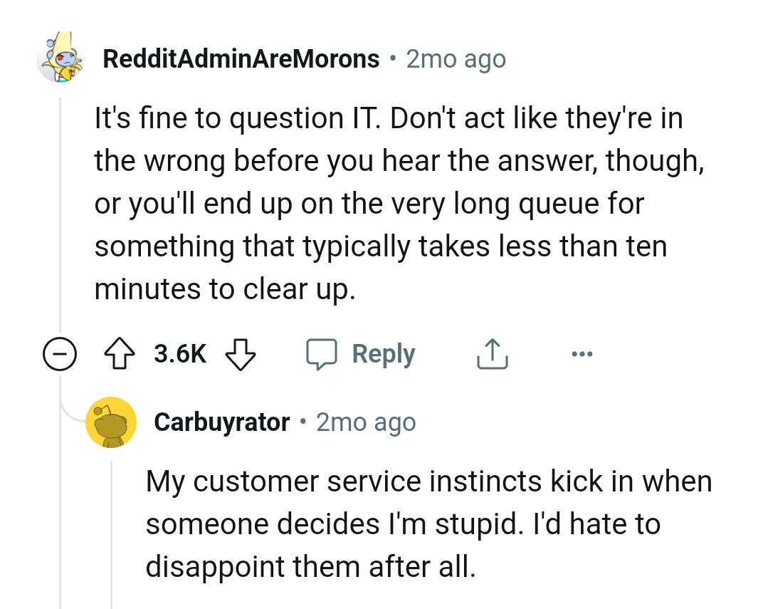 The Reddit post received hundreds of comments, and here are some of the most upvoted ones for you to read through below