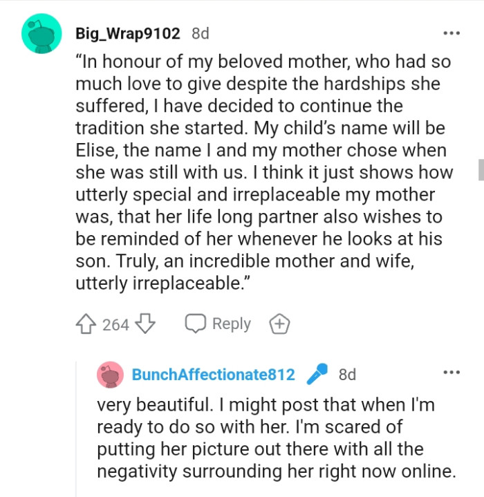 What the OP should reply to them instead