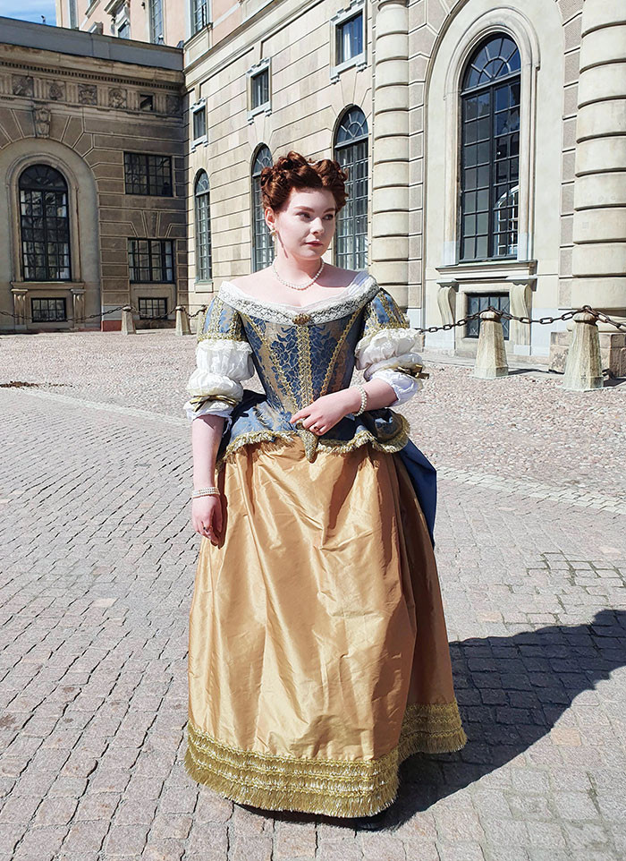 41. I Made A 1670s Court Gown In Three Parts.
