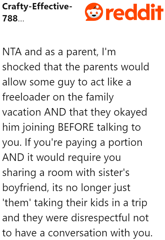 Why Are the Parents Okay with the Boyfriend Not Paying for Anything?