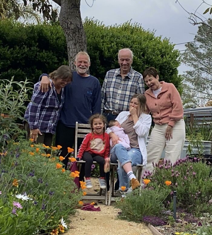 "I Set The Timer On The Camera Then Fell Running To Get In The Photo. My Family's Reaction"