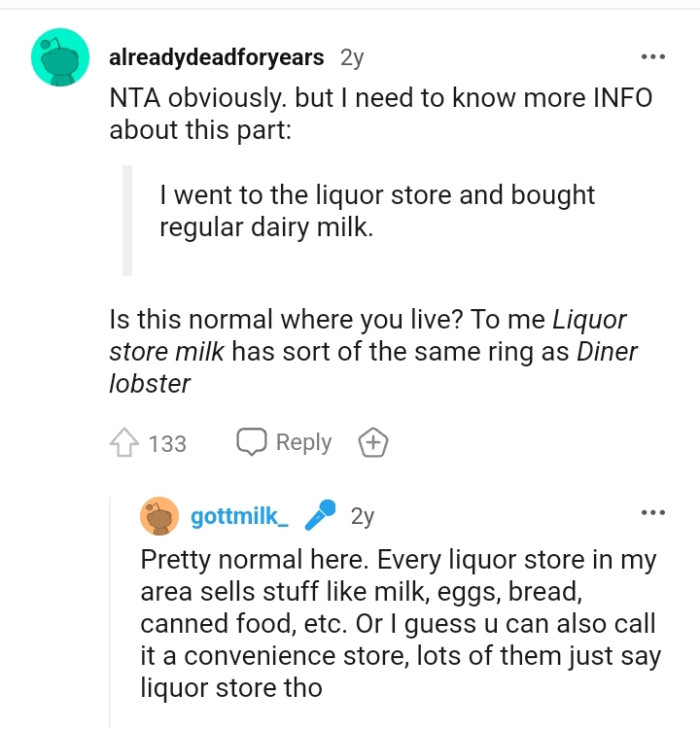 Every liquor store sells all these items