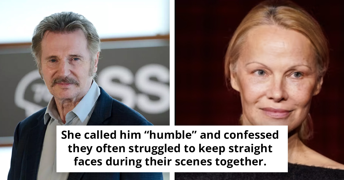 Liam Neeson Admits Being 'Madly In Love’ With Pamela Anderson—Check Out Her Response