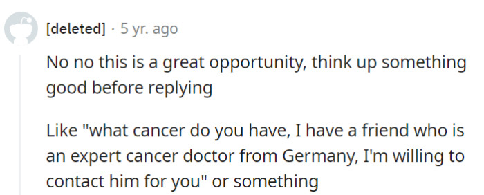 Get her the help she apparently needs.