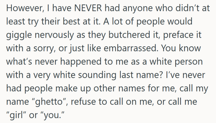 They nailed the difference—mispronouncing a name is awkward, but refusing to use it is a choice.