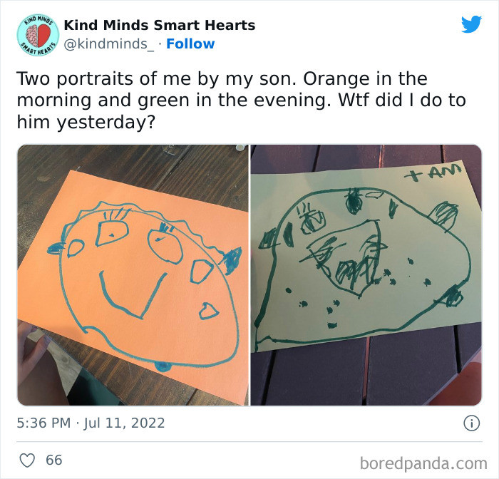 28. A monster at night