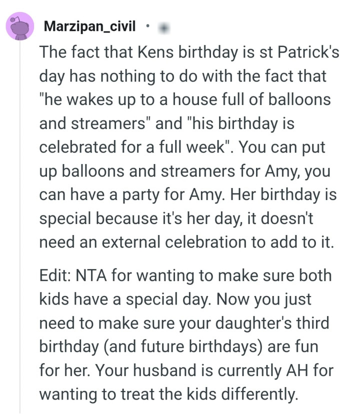 And the comments roll in...