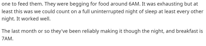 He explains a bit about their setup and what time they go to work, get up, etc., so that everyone gets an idea of their day-to-day responsibilities.