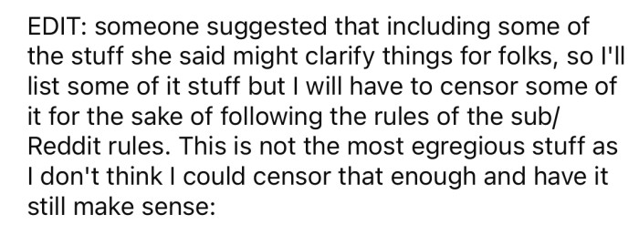 The OP later edited his post to include some of the comments his MIL had made towards him that led up to the blow-up.