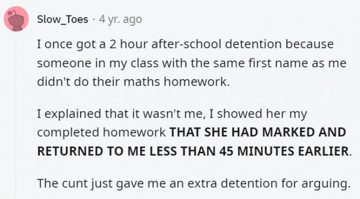 18. These are the kind of teachers that make kids hate school