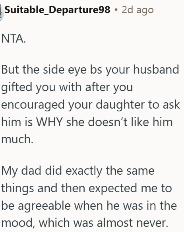 Kids notice when a parent only shows up emotionally on their own terms