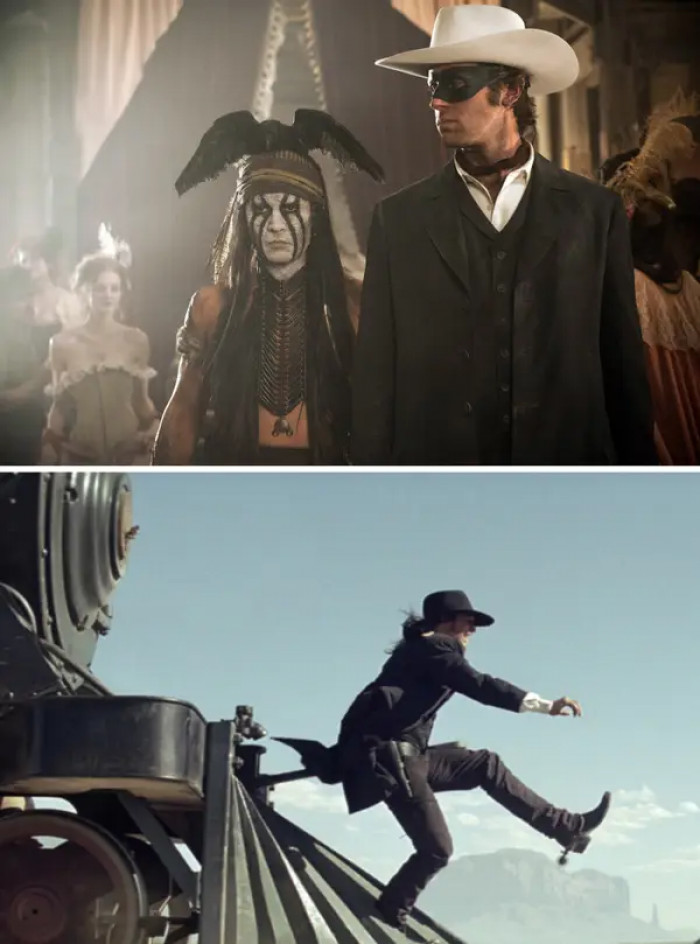 10. The Lone Ranger had to cut some action sequences and special effects because the budget was already surpassing $200 million.