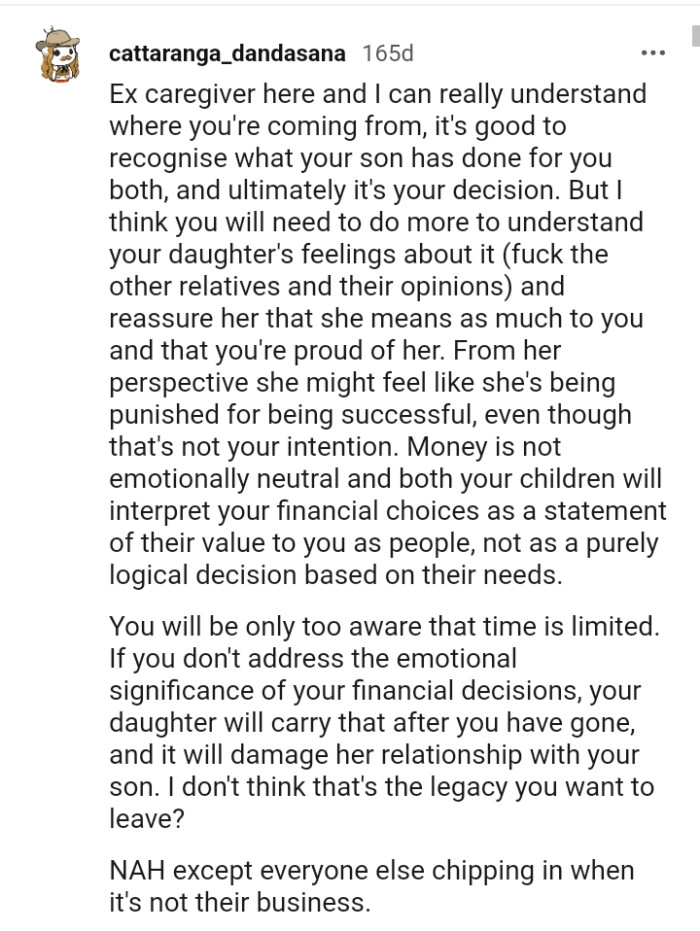 It's Good the OP Recognizes What His Son Has Done