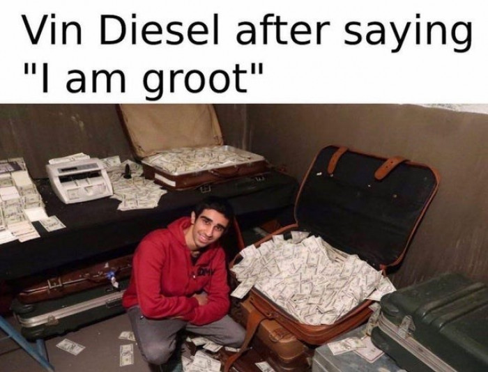 His agent knew what they were doing when they got Vin Diesel to say those three words.