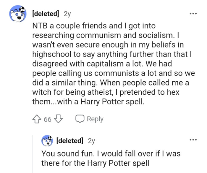 Here's a similar story from this Redditor