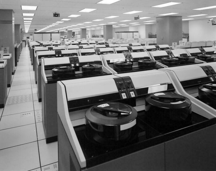 "Interior Photograph Of The Bank Of America Data Center, 1455 Market Street, San Francisco, California, August 1979"