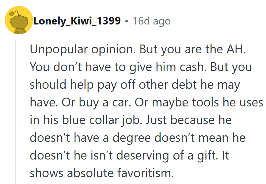 Not everyone’s “education” comes with textbooks — some comes with toolboxes.