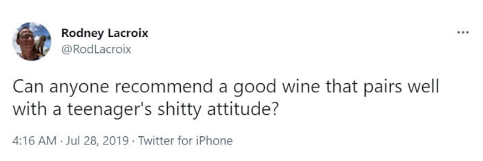 9. Only one good wine?