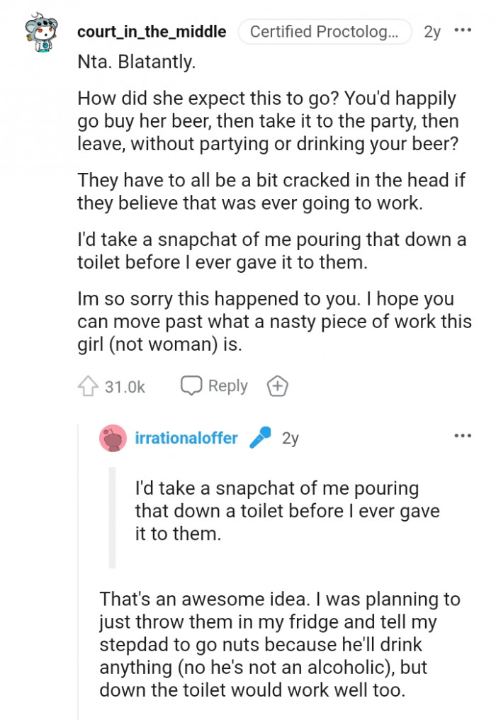 They have to be a bit cracked in the head