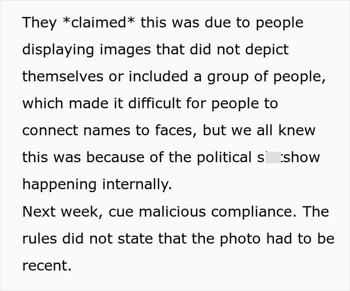 But here's the thing: Nobody stipulated that this needed to be a recent image!