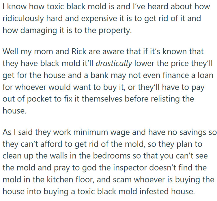 On the other hand, interfering might be seen as overstepping, especially considering it's family involved.