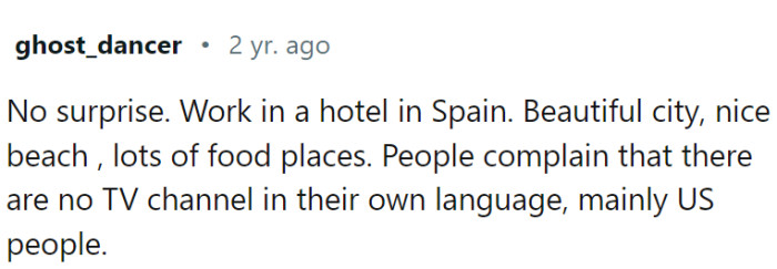 We flew across the ocean to check out the Spanish TV...