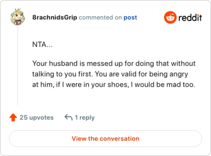 This Redditor would be mad too